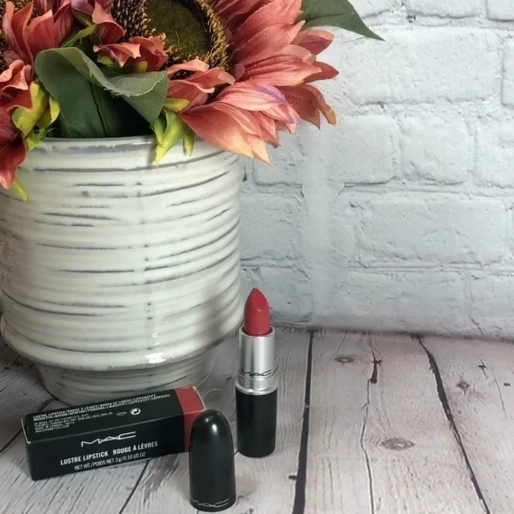 New in box  MAC lustre lipstick 520 see sheer